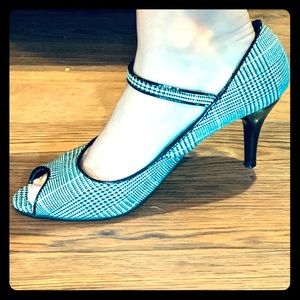 Super Sexy Checkered Heels, Size 7 Great Condition